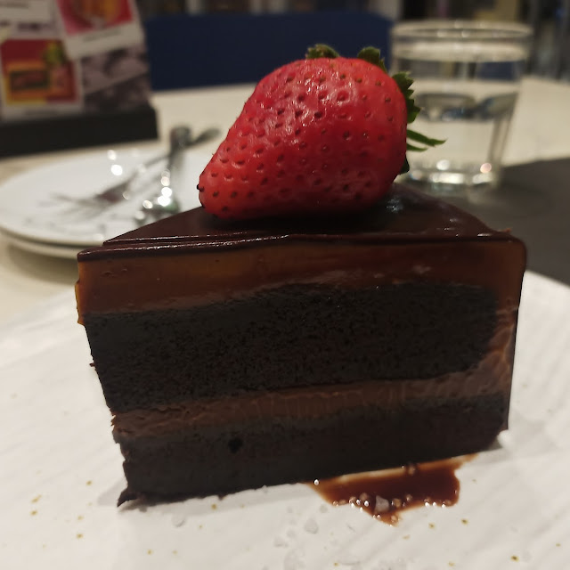 Salted Chocolate Fudge Cake