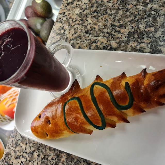 Colada Morada Con Guagua