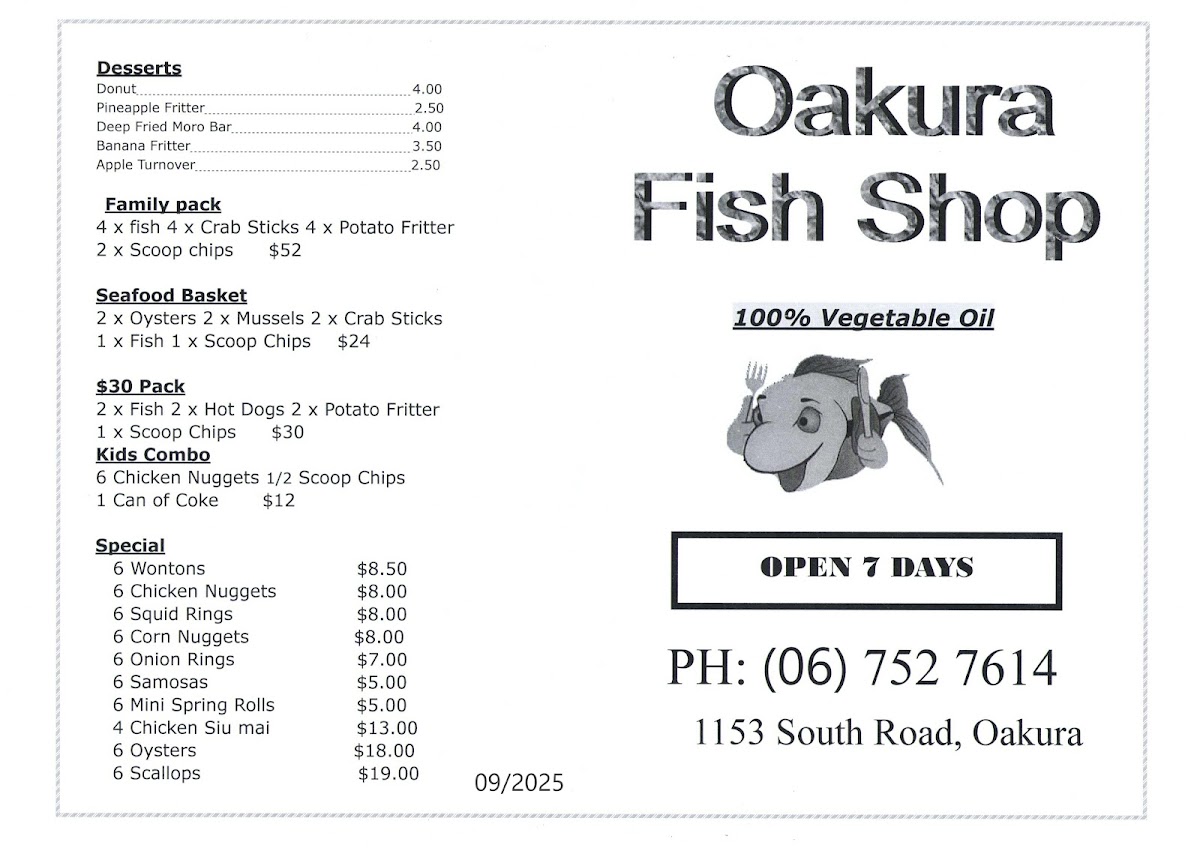 Oakura Fish Shop