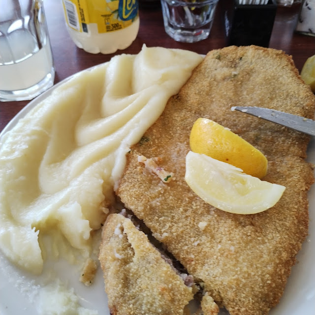 Milanesa de Ternera Con Puré