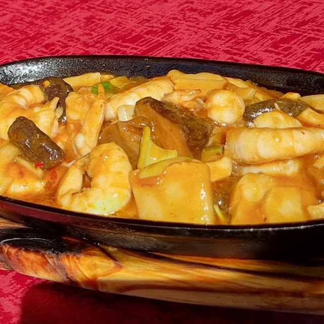 Shrimp with Mushrooms