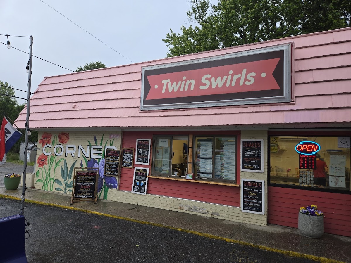 Twin Swirls Ice Cream