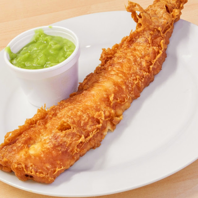 Fish and Mushy Peas