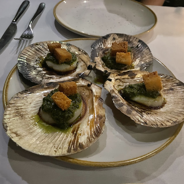 Scallops Entree