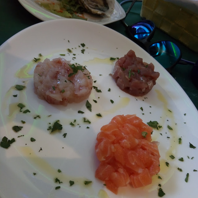 Tris Di Tartare Di Tonno