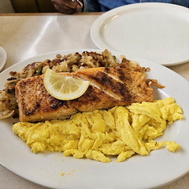 Salmon Eggs and Homefries