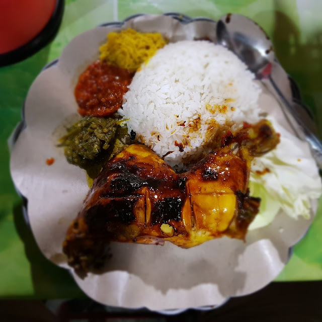 Bebek Bakar Pedas Manis