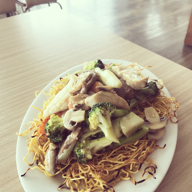 Fried Rice Noodles with Combination
