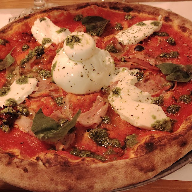 Pizza Il Contadino Con Nduja E Impasto Grani Antichi