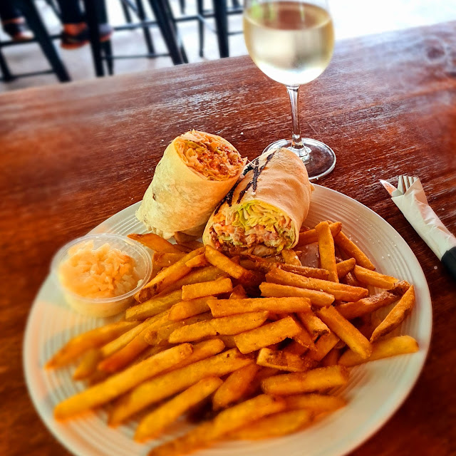 Club Wrap with Fries