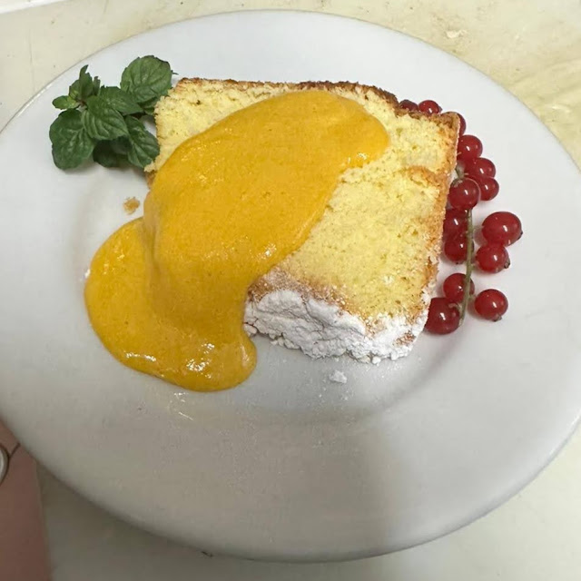 Torta Margherita Alla Crema Di Zabaione