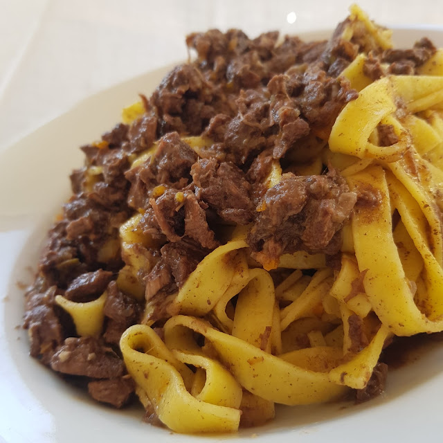 Tagliatelle Al Ragù Di Lepre