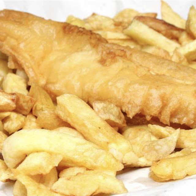 Medium Cod Fish and Chips