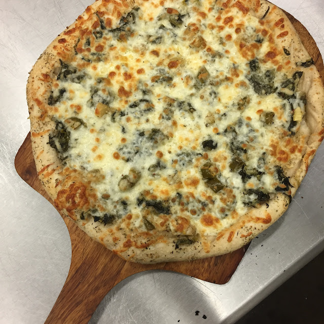 Spinach Pizza