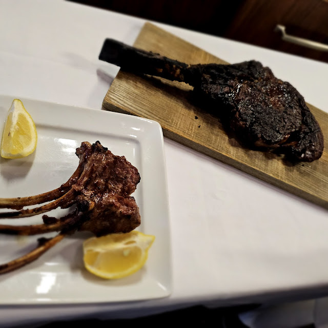 Lamb Chops and Tomahawk