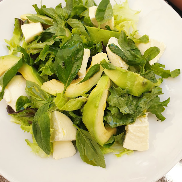 Green Salad with Grana Padano Shavings