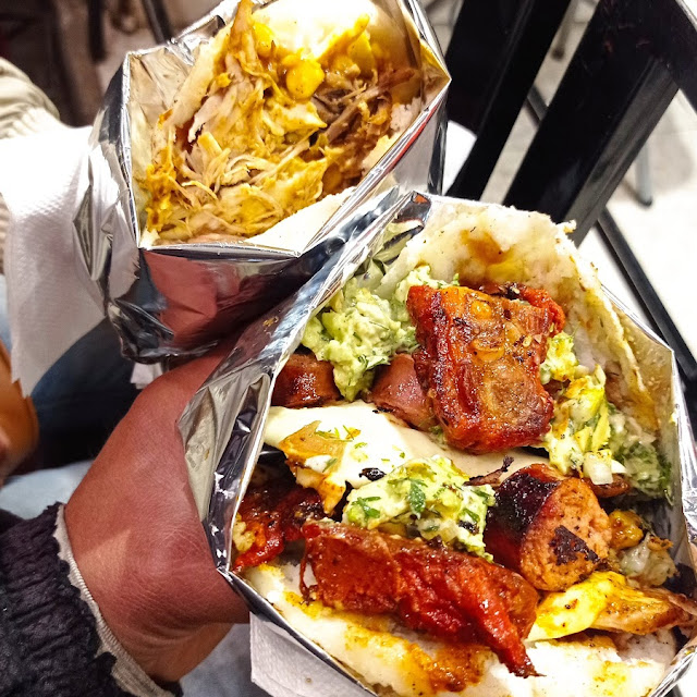 Arepa de Champiñones Y Arepa Petra