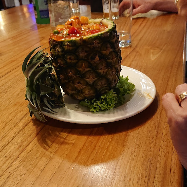 Pineapple Fried Shrimp Rice