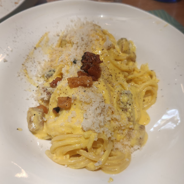 Spaghettoni Carbonara