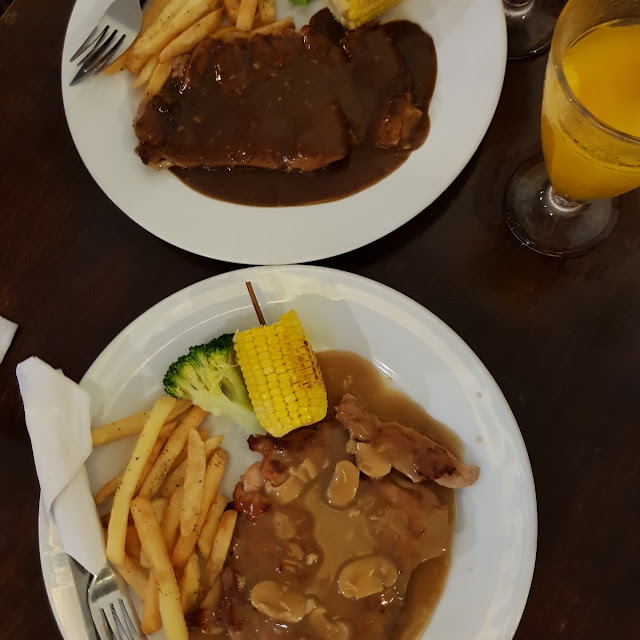 Mushroom Chicken Chop