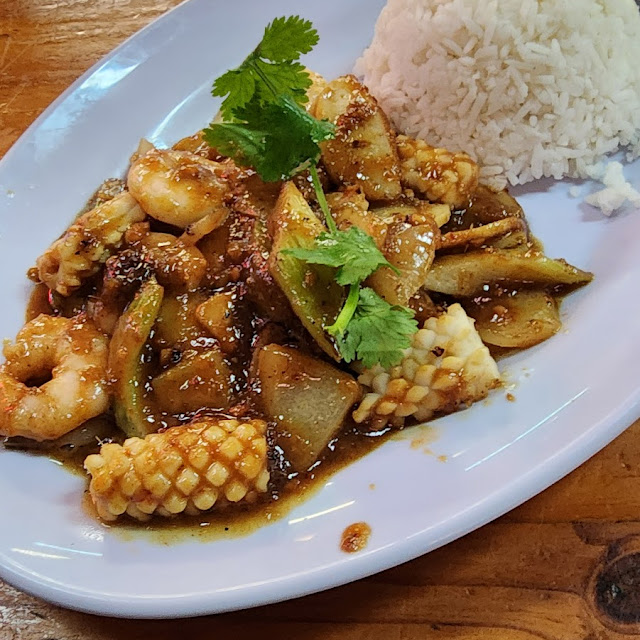 Satay Seafood