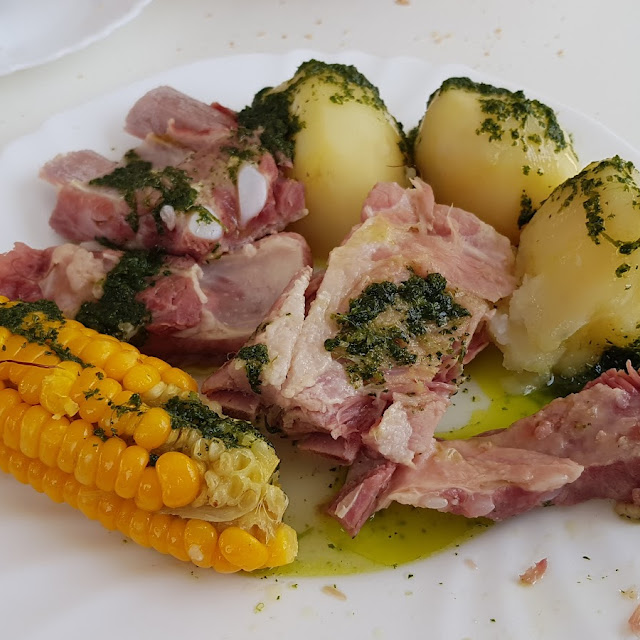 Papas Con Piña