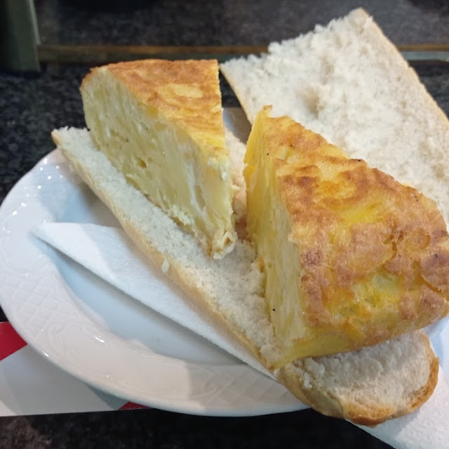 Montado de Tortilla de Patata