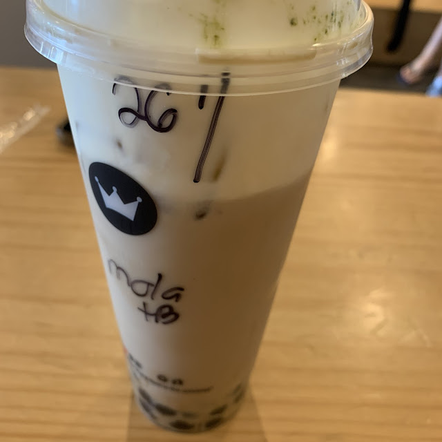 Latte with Cheese Foam