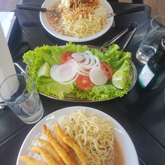Prato Feito do Dia Bife A Rolê E Tirinhas de Tilápia Frita