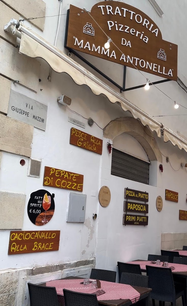 Trattoria pizzeria da mamma Antonella