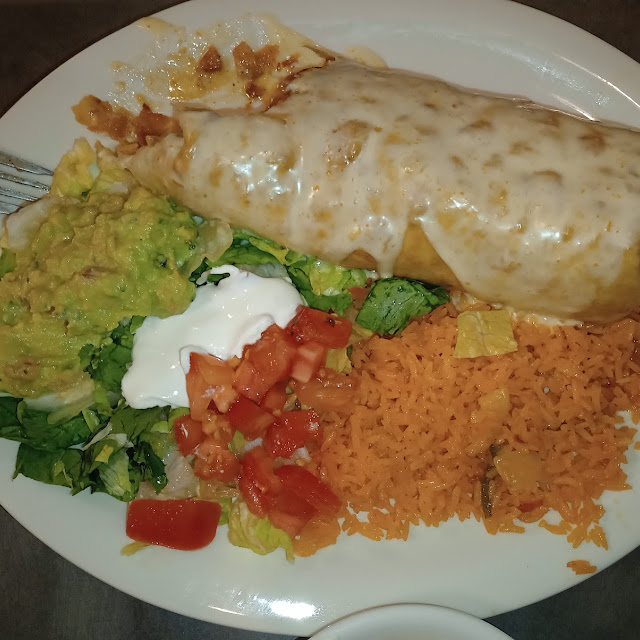 Seafood Chimichanga