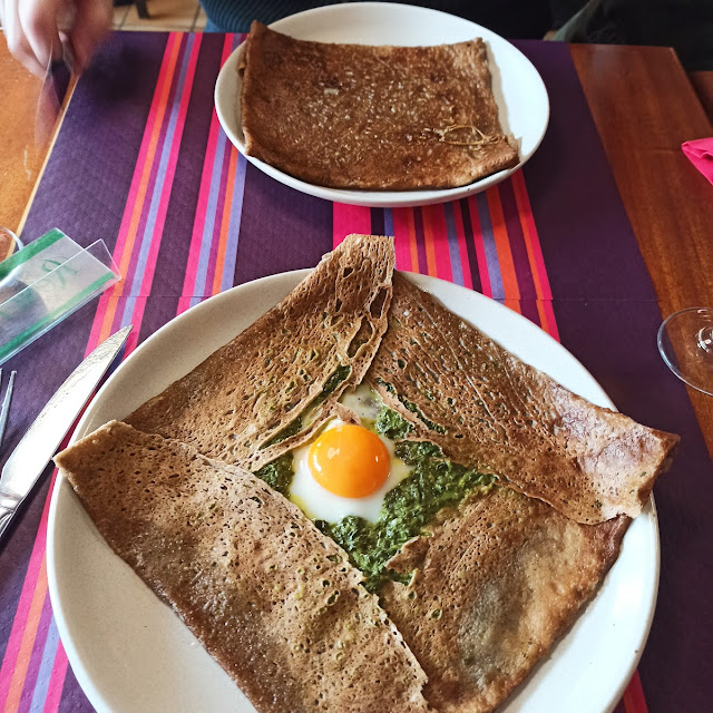 Crêpes Œuf Jambon Emmental
