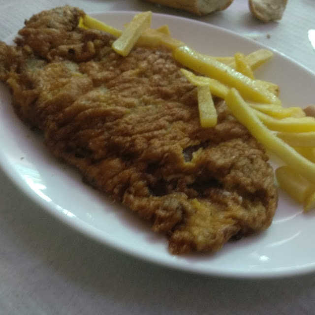 Cachopo Con Patatas Fritas