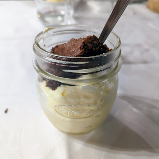 Mascarpone Con Torta Al Cioccolato