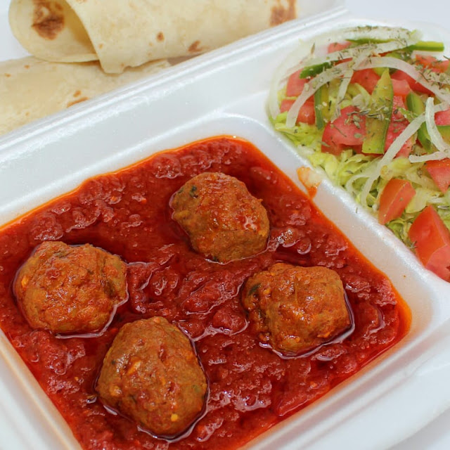 Kebaab Chutny with Roti