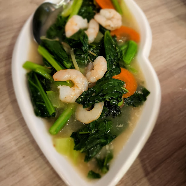 XO Sauce Chinese Kale with Scallop