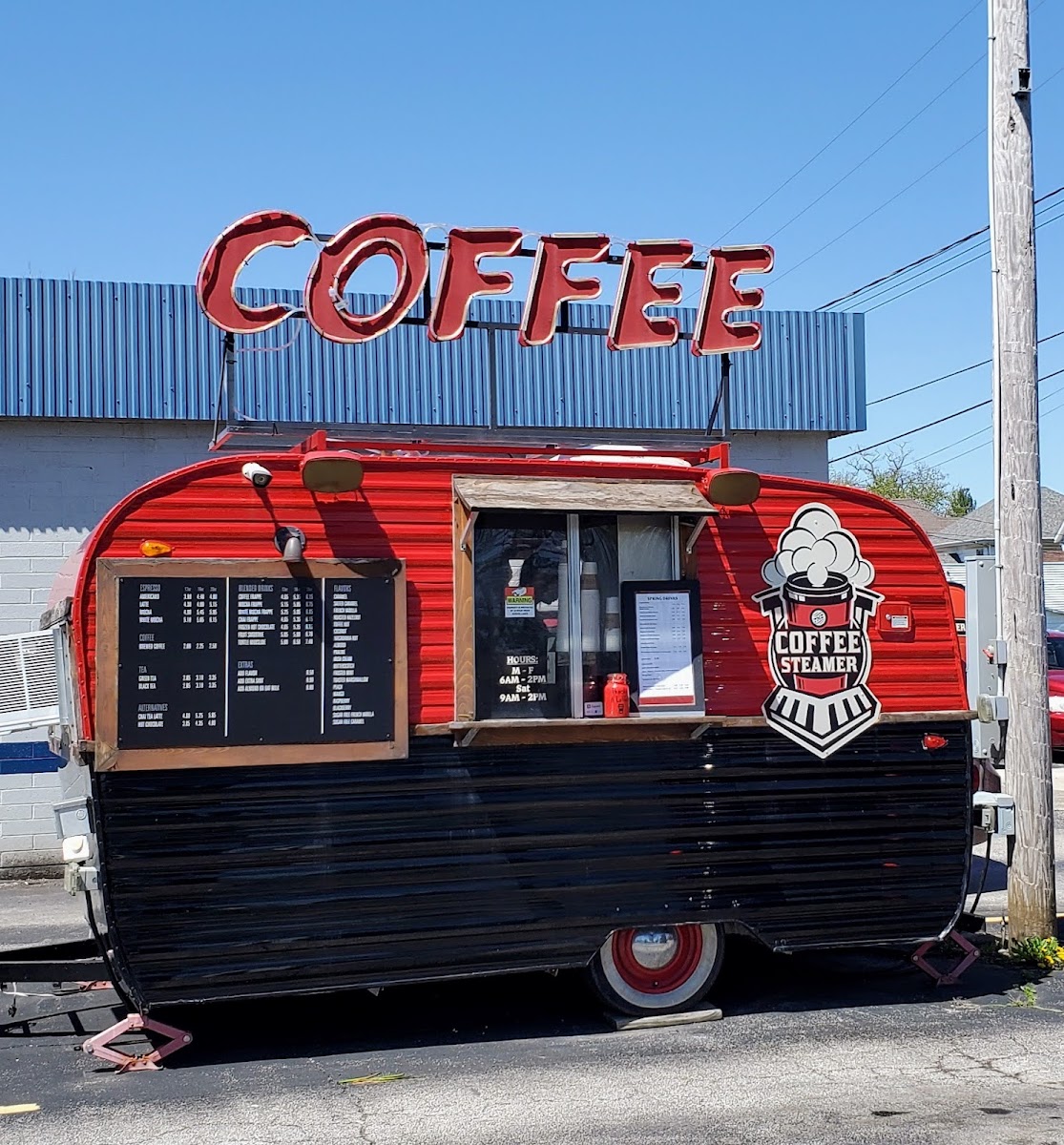 The Coffee Steamer Trailer