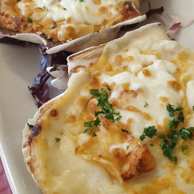 Vieiras Gratinadas