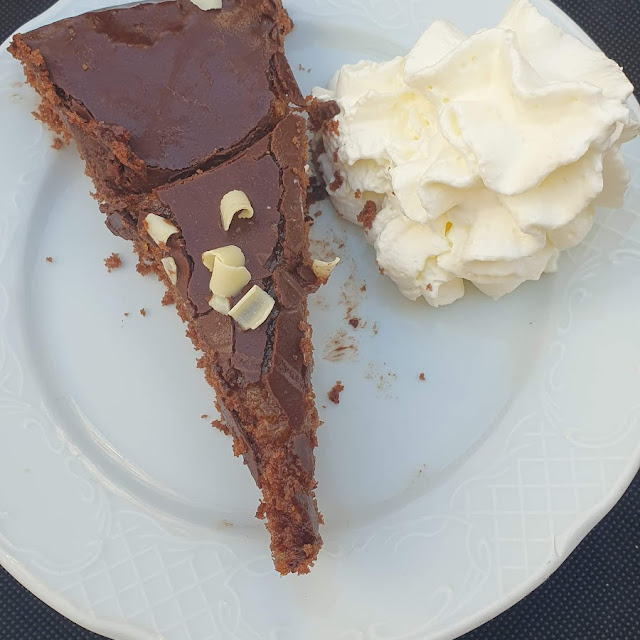 Tarta de Chocolate Y Naranja