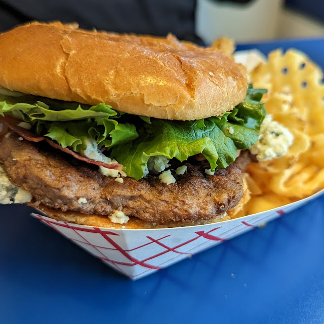 Bacon and Blue Burger