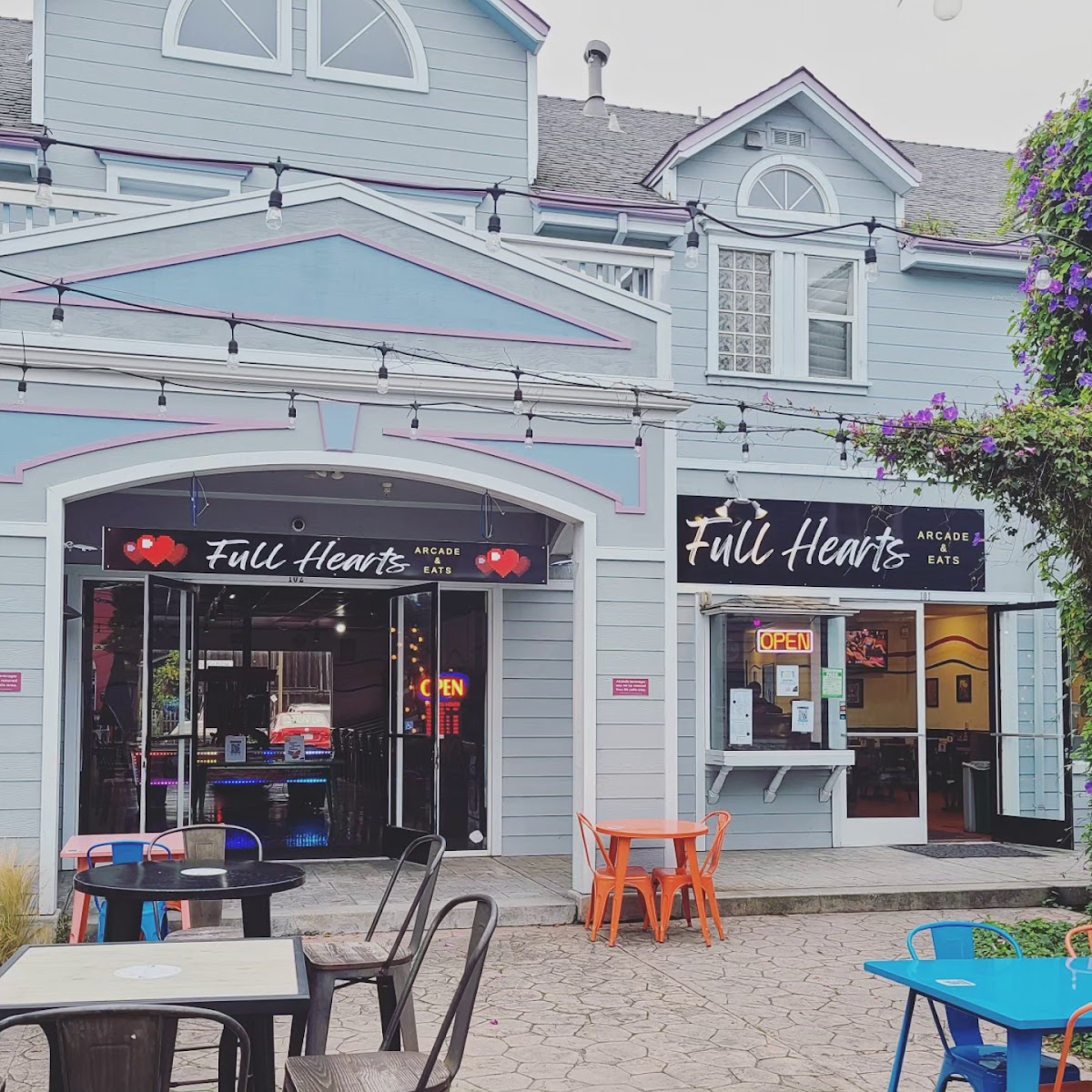 Full Hearts Arcade and Eats