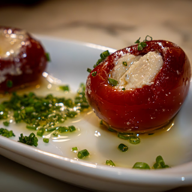 Goat Cheese Stuffed Peppers