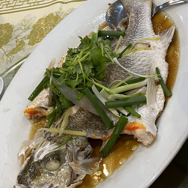 Steamed with Soy Sauce Steamed with Teochew Style