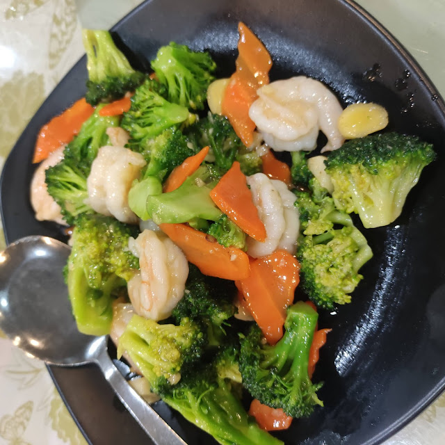 Cauliflower Prawn Fried