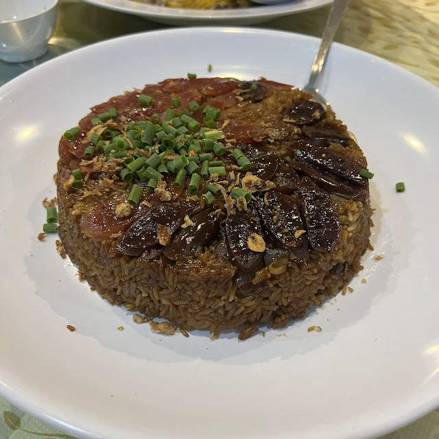 Glutinous Rice with Chinese Sausages