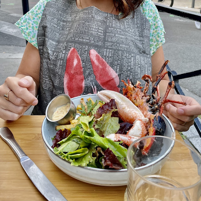 Demi Homard Frites Maisons