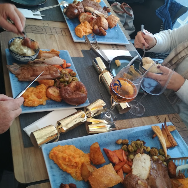 Christmas Diner Platter for Two
