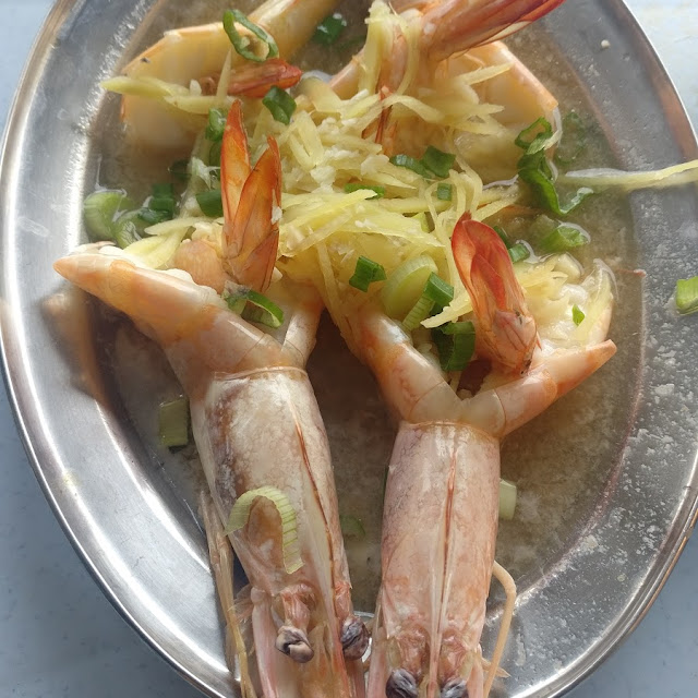 Steamed Prawns
