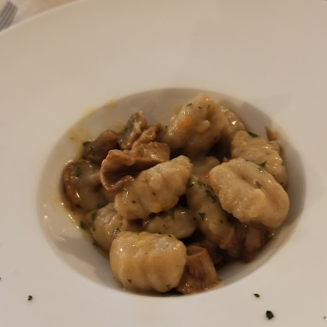 Gnocchi Di Farina Di Castagne Ai Finferli