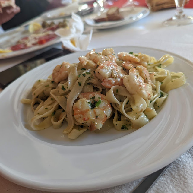 Tagliatelle Crevettes